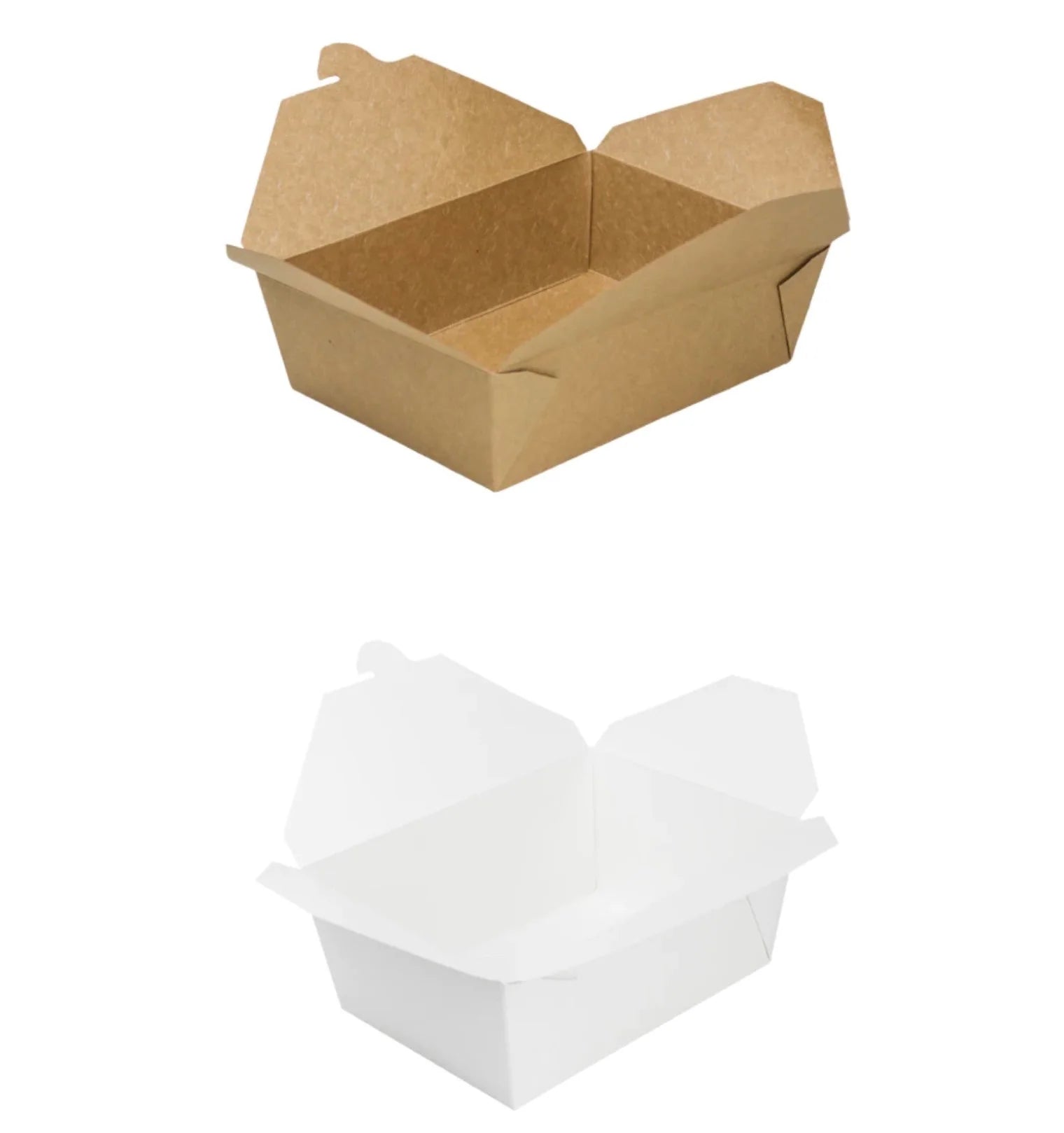 Paper Fold-To-Go Boxes