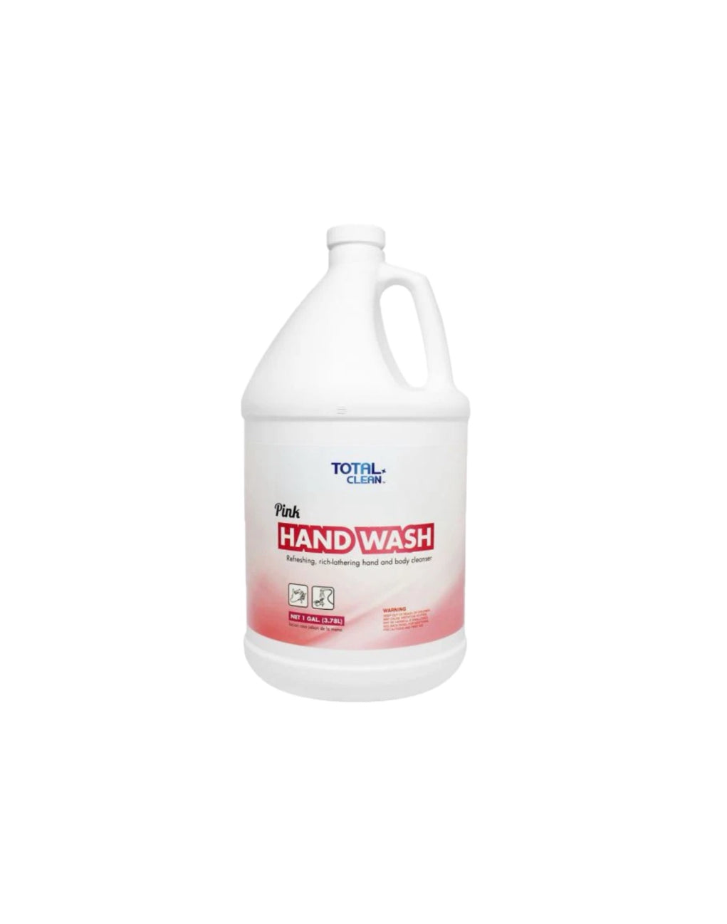 Total Clean Pink Hand Wash, 1 Gallon - Case of 4 bottles