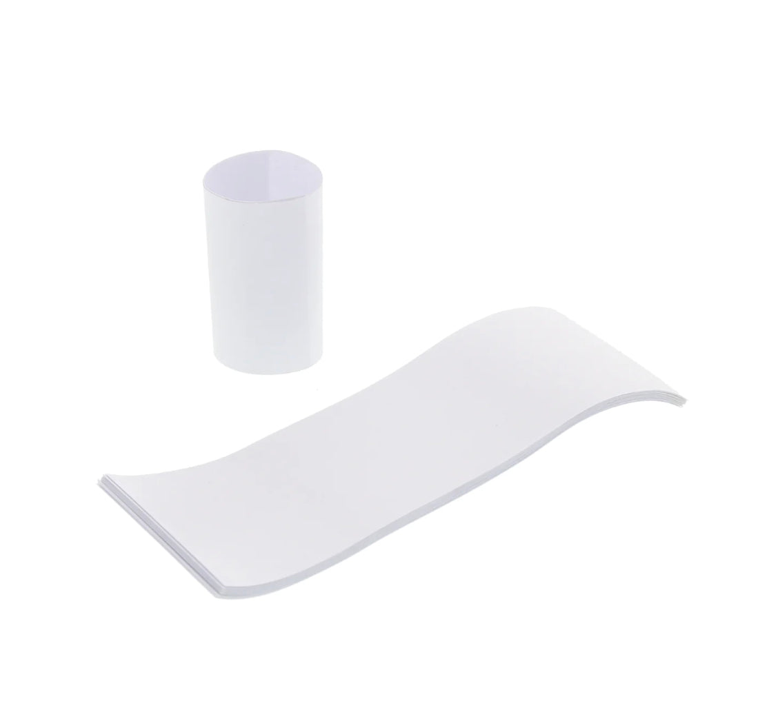 Napkin Bands, White, Case of 20,000