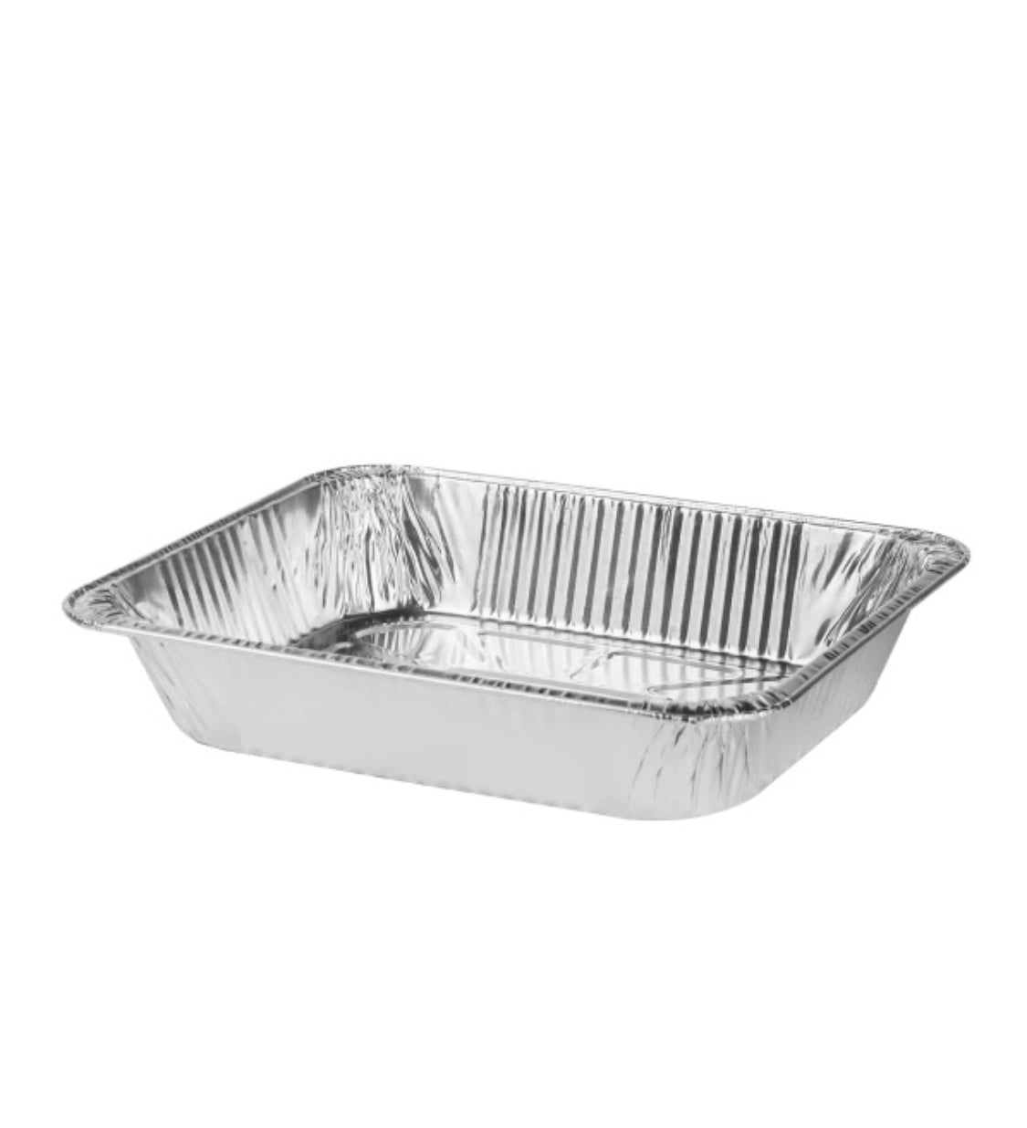 Aluminum Foil Steam Table Pan, Half Size, Deep, Standard, 12.68" x 10.32" x 2.36" - 100 pcs