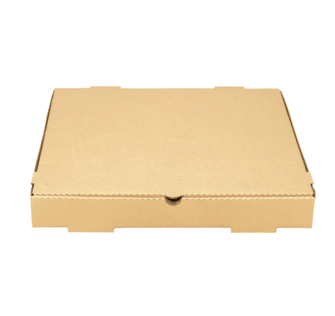 Corrugated Pizza Box, 16''x16''x2'', Kraft - 50 pcs