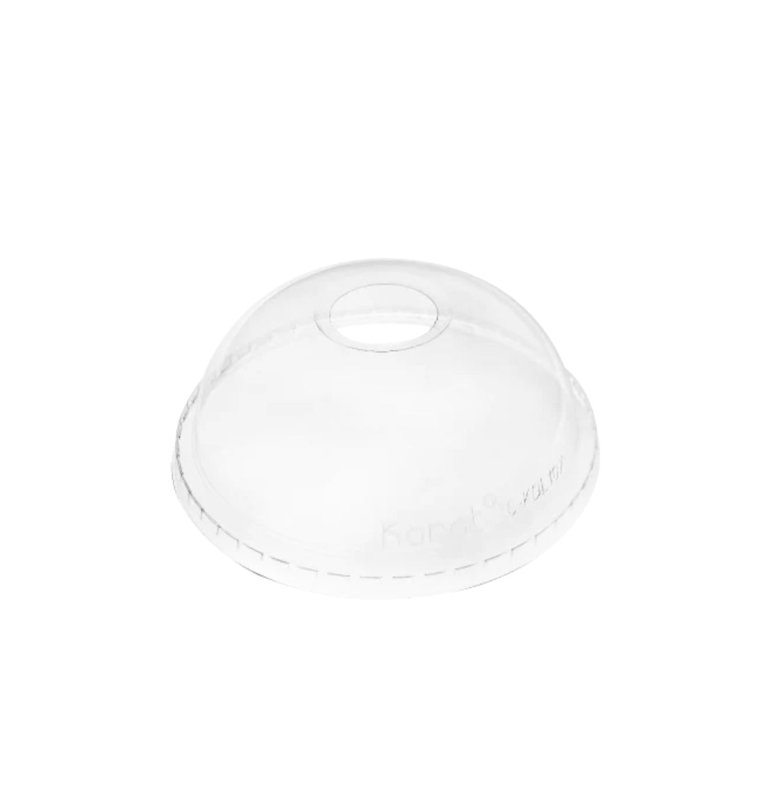 PET Plastic Dome Lids, Fits 32oz, 107mm - 500 pcs