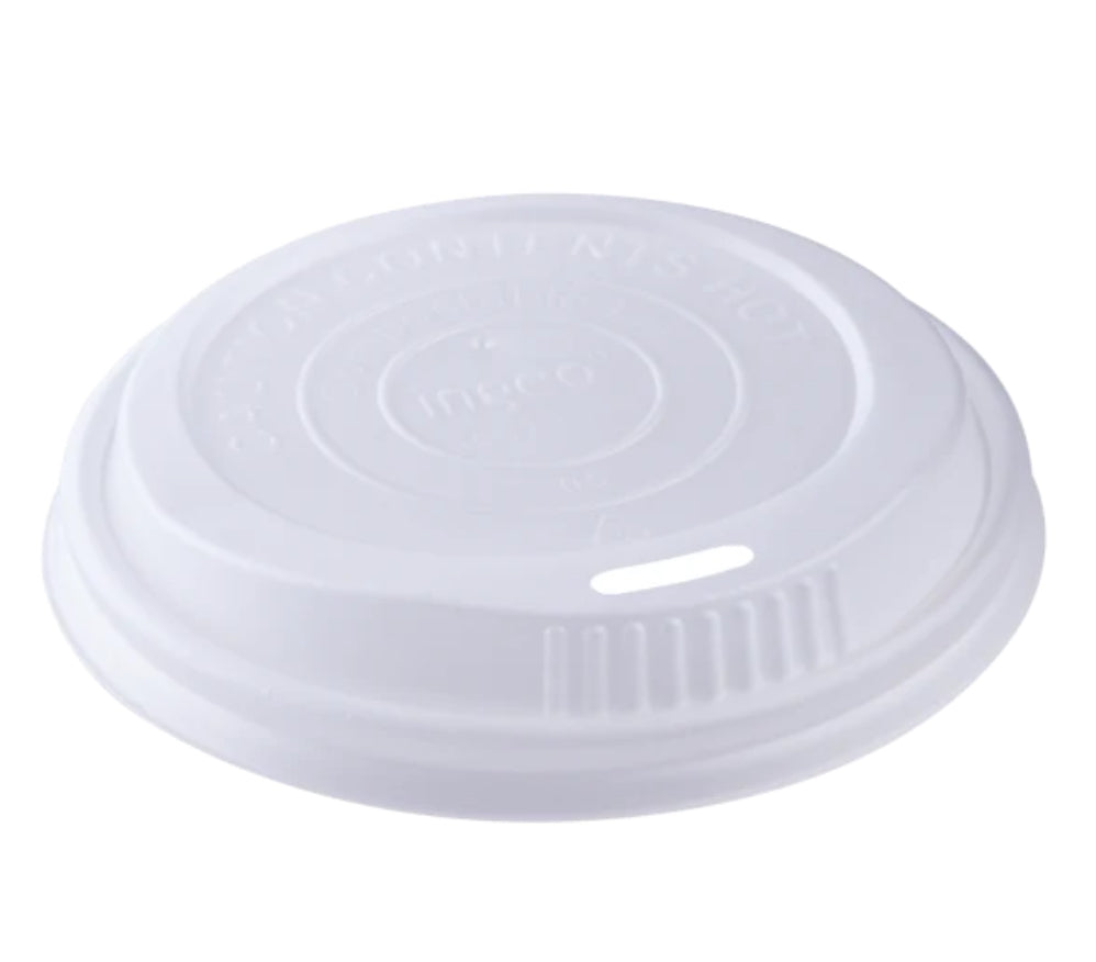 10-20oz CPLA Hot Cup Lids, 90mm, 1000 Pcs