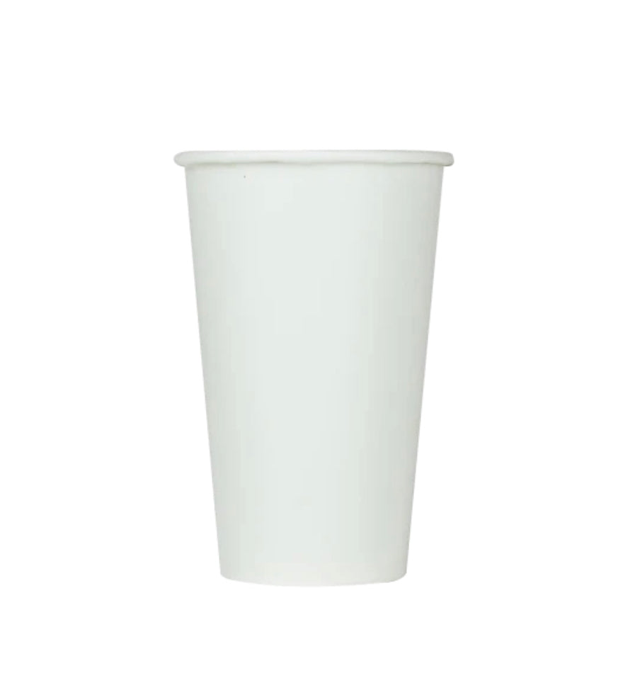 Paper Cold Cup (90mm), White, 16oz, 1000 Pcs