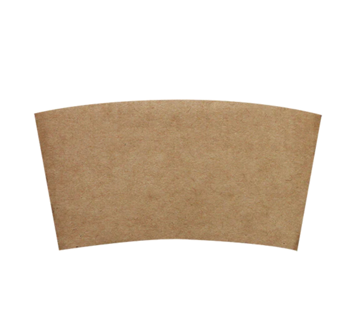 Cup Sleeve, 10-24 oz, Kraft - 1,000 pcs