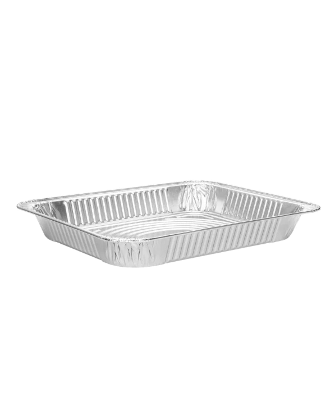 Aluminum Foil Steam Table Pan, Half Size, Shallow, 12.60" x 10.26" x 1.65" - 100 pcs