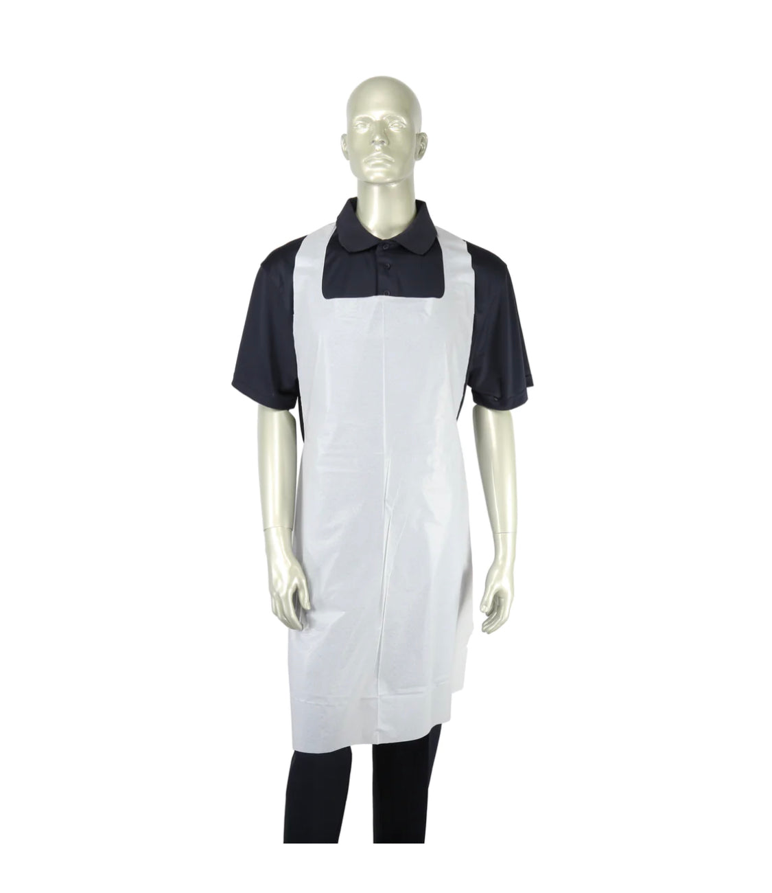 Apron, Extra Heavy-weight, Poly, White, 28" X 46", 500 pcs