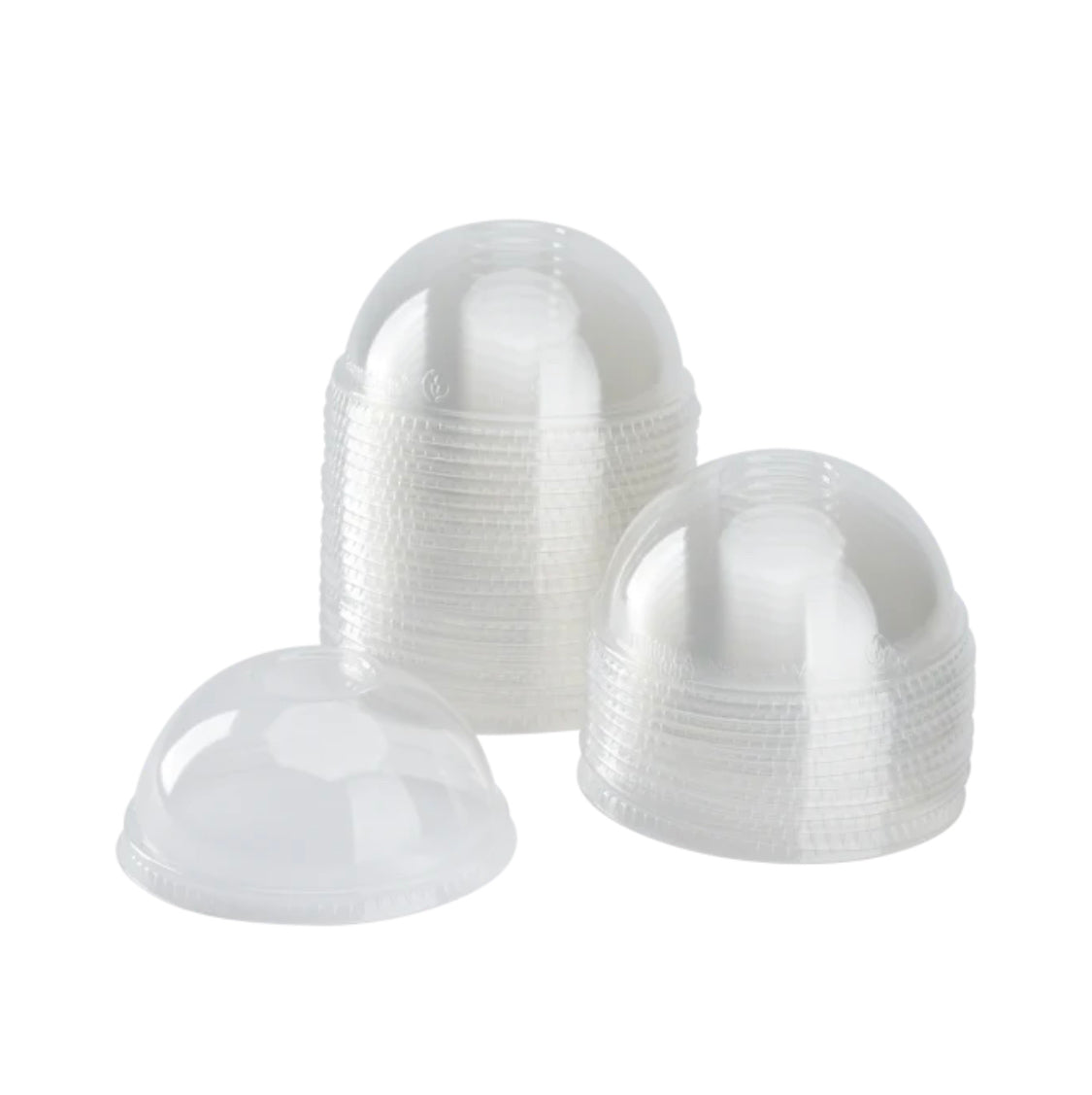 PET Plastic Dome Lids, Fits (92mm) - 1,000 pcs