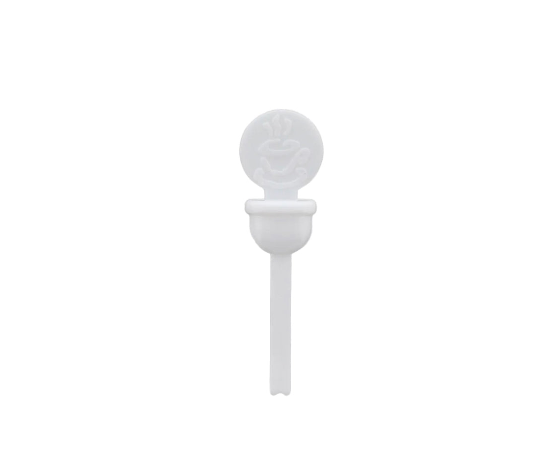 White Circle Beverage Plugs - 2000