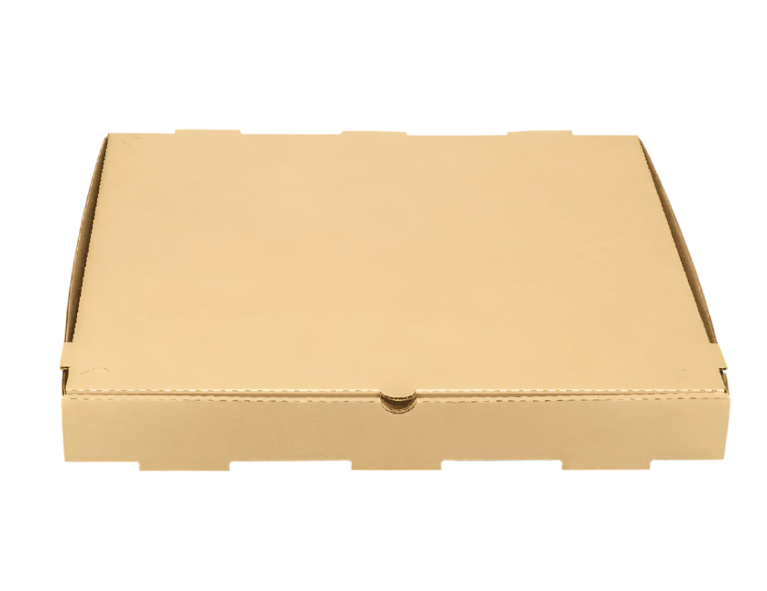 Corrugated Pizza Box, 18''x18''x2'', Kraft - 50 pcs