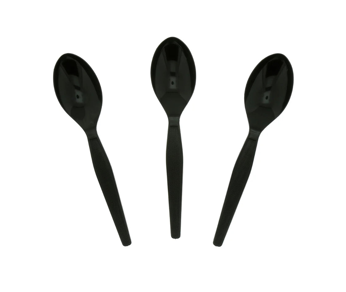 Teaspoon, Med Hvy Weight, Black, PS, L: 14.3 CM, W: 2.9 G - 1000