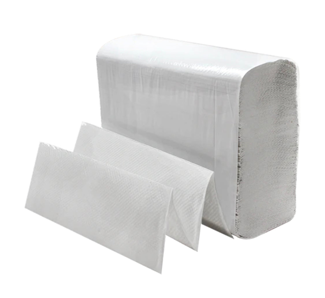 Multifold Paper Towels, White - Case of 12 packs