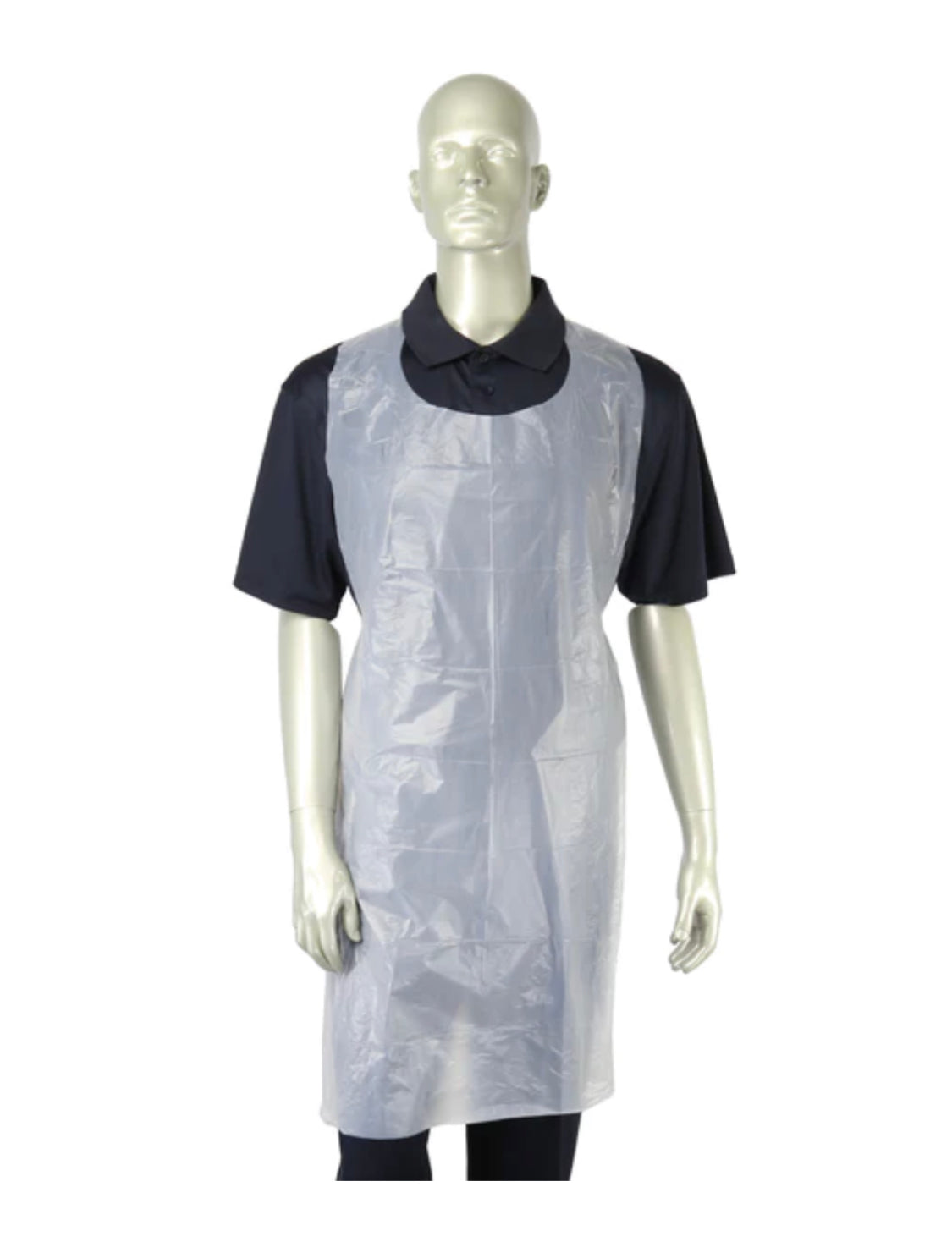 Apron, Light-weight, Poly, White, 28" X 46", 1000 pcs