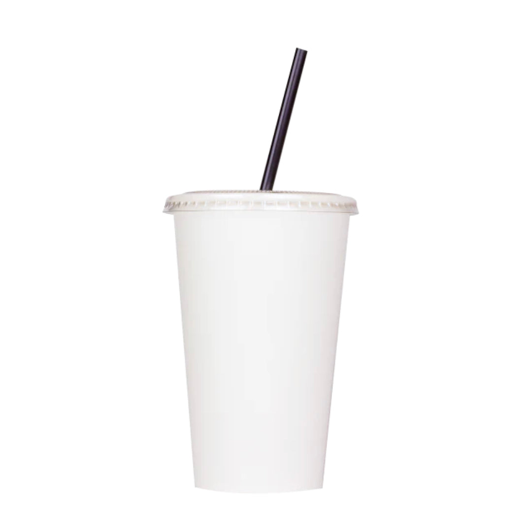 Paper Cold Cup (90mm), White, 16oz, 1000 Pcs