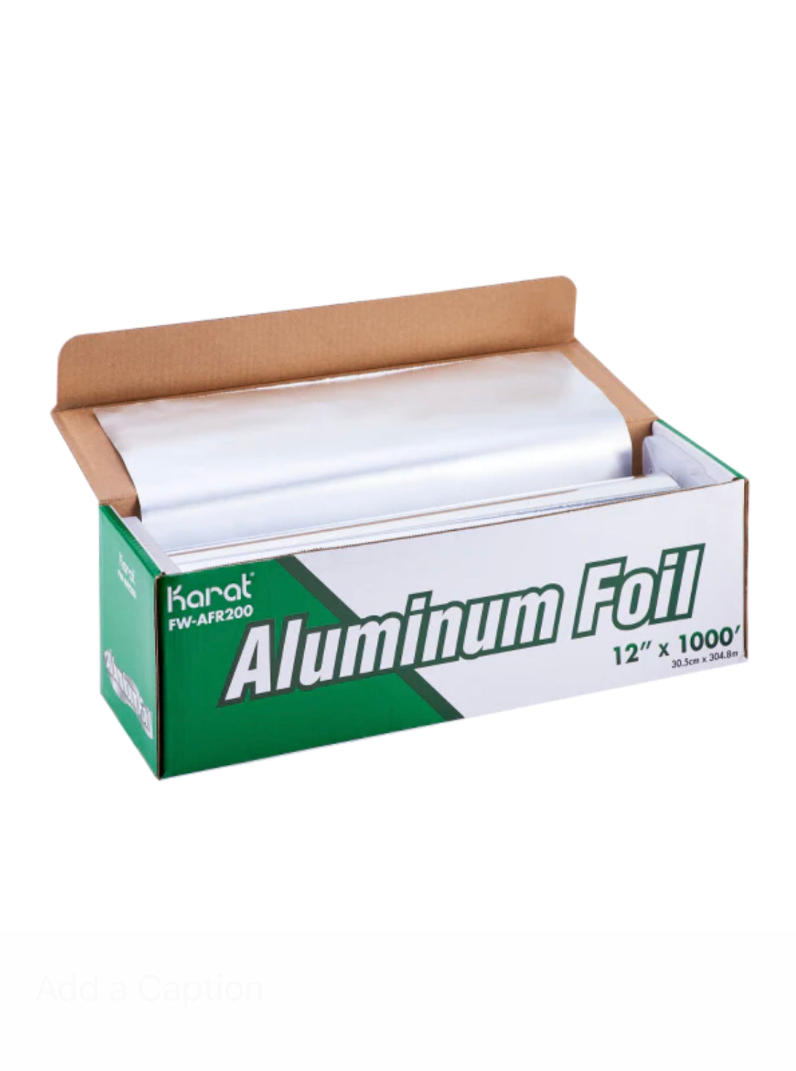 Aluminum Foil Roll, Standard Weight, 12" x 1000', 1 Roll